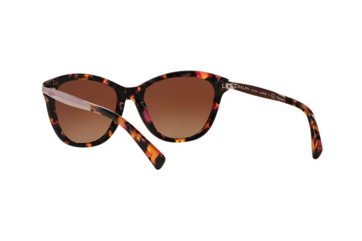 Ralph Lauren RA 5201 1457T5 - Pink Marble-Brown Polarized by Ralph Lauren for Women - 54-17-135 mm Sunglasses