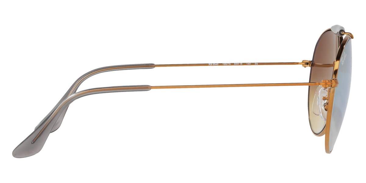 Ray Ban RB 3540 198-7X - Bronze Copper-Lilac Gradient Flash by Ray Ban for Unisex - 53-18-140 mm Sunglasses