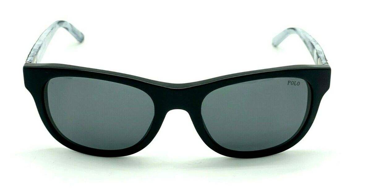 Polo Ralph Lauren PH 4091 5499-87 - Vintage Black-Grey by Ralph Lauren for Men - 55-20-140 mm Sunglasses