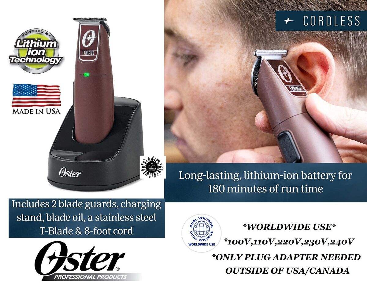 Oster Cordless T-Finisher T-Blade Trimmer