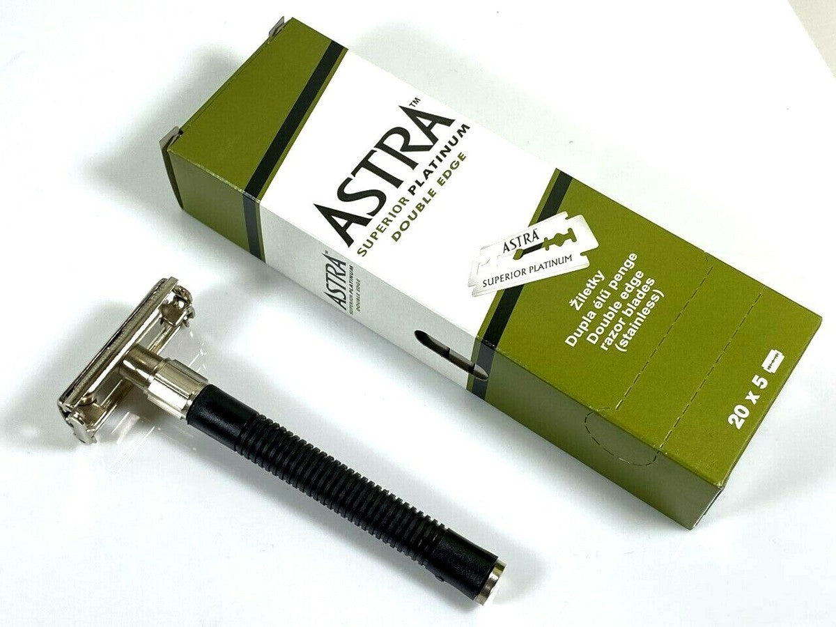 Astra Superior Platinum Double Edge Safety Razor Blade - 1000 Count