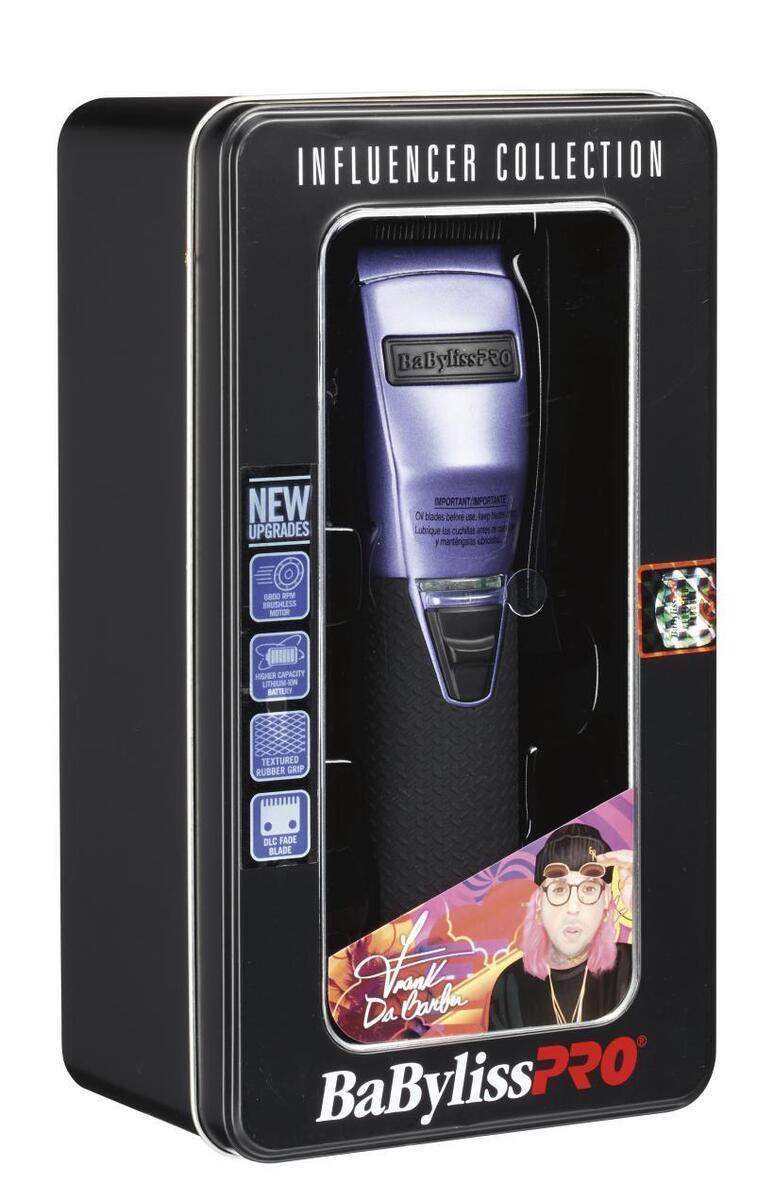 BaBylissPRO 4Barbers FX870PI Limited Edition Influencer Clipper - Purple
