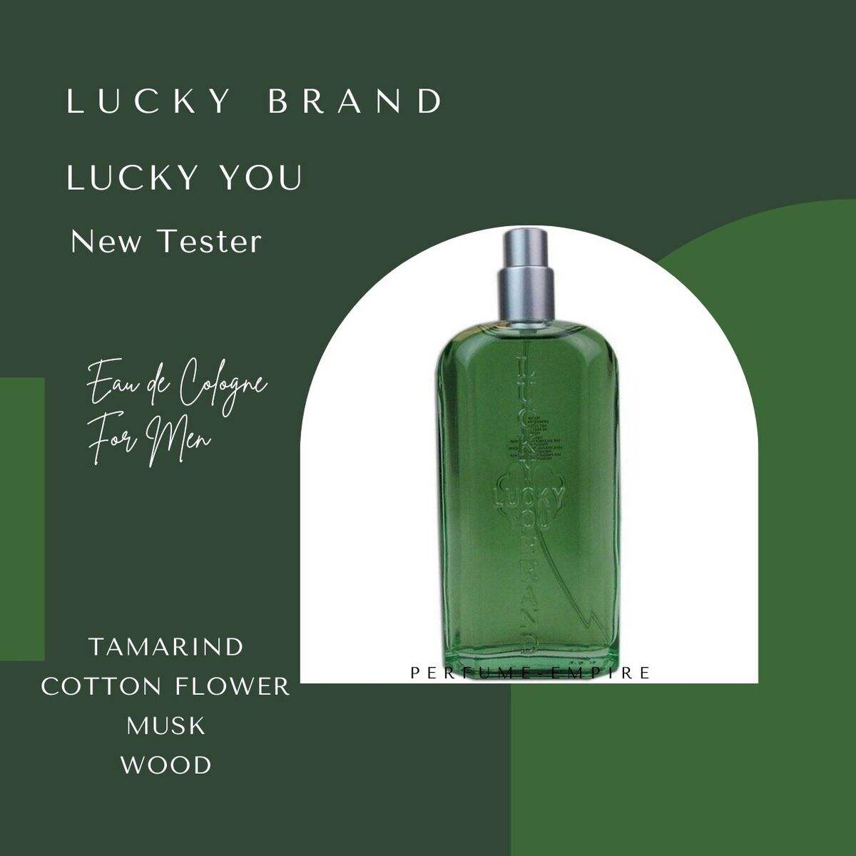Lucky You by Liz Claiborne for Men - 3.3 oz Cologne Spray (Tester)