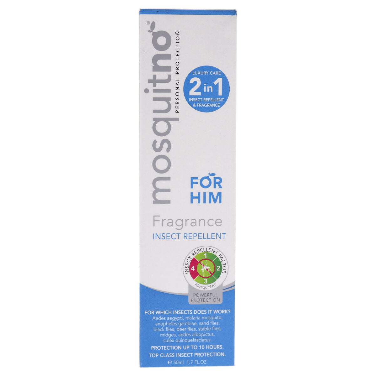 Mosquitno Fragrance For Him by Mosquitno for Men - 1.7 oz Body Spray