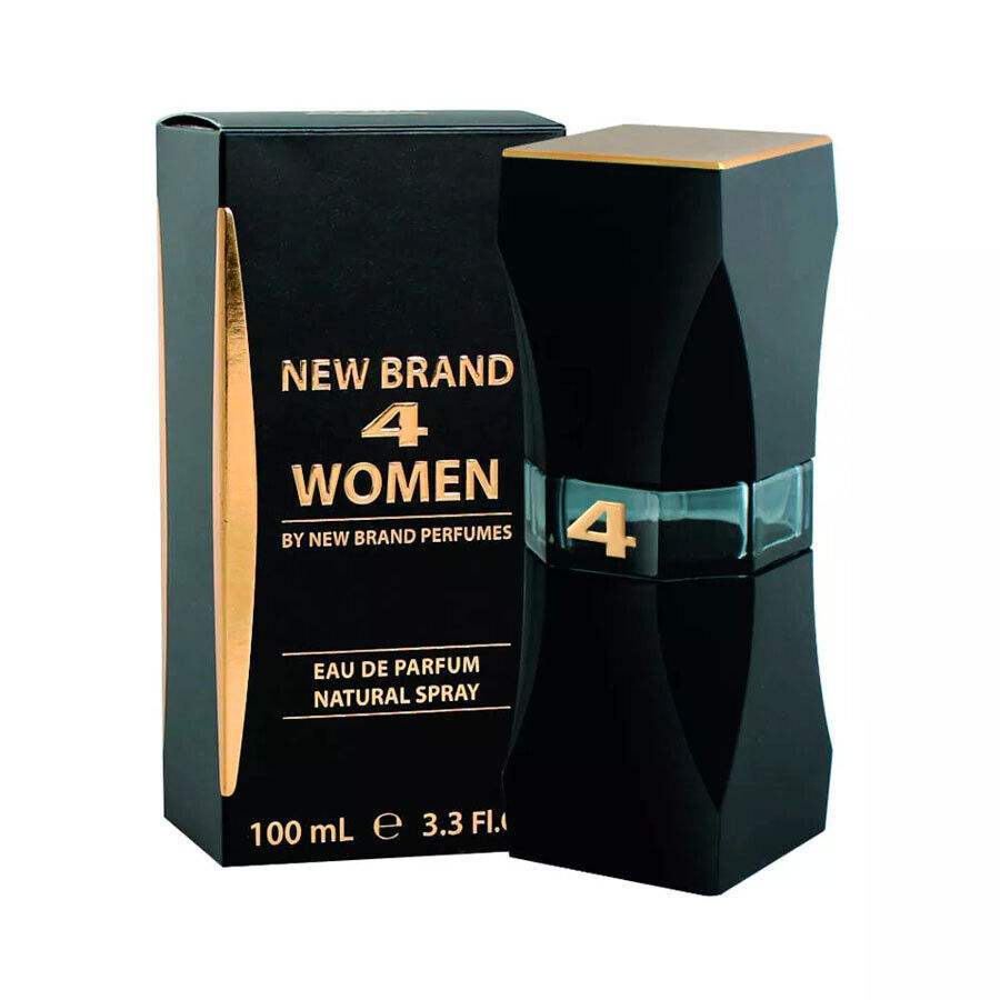 4 Women by New Brand for Women - 3.3 oz EDP Spray (Unboxed)
