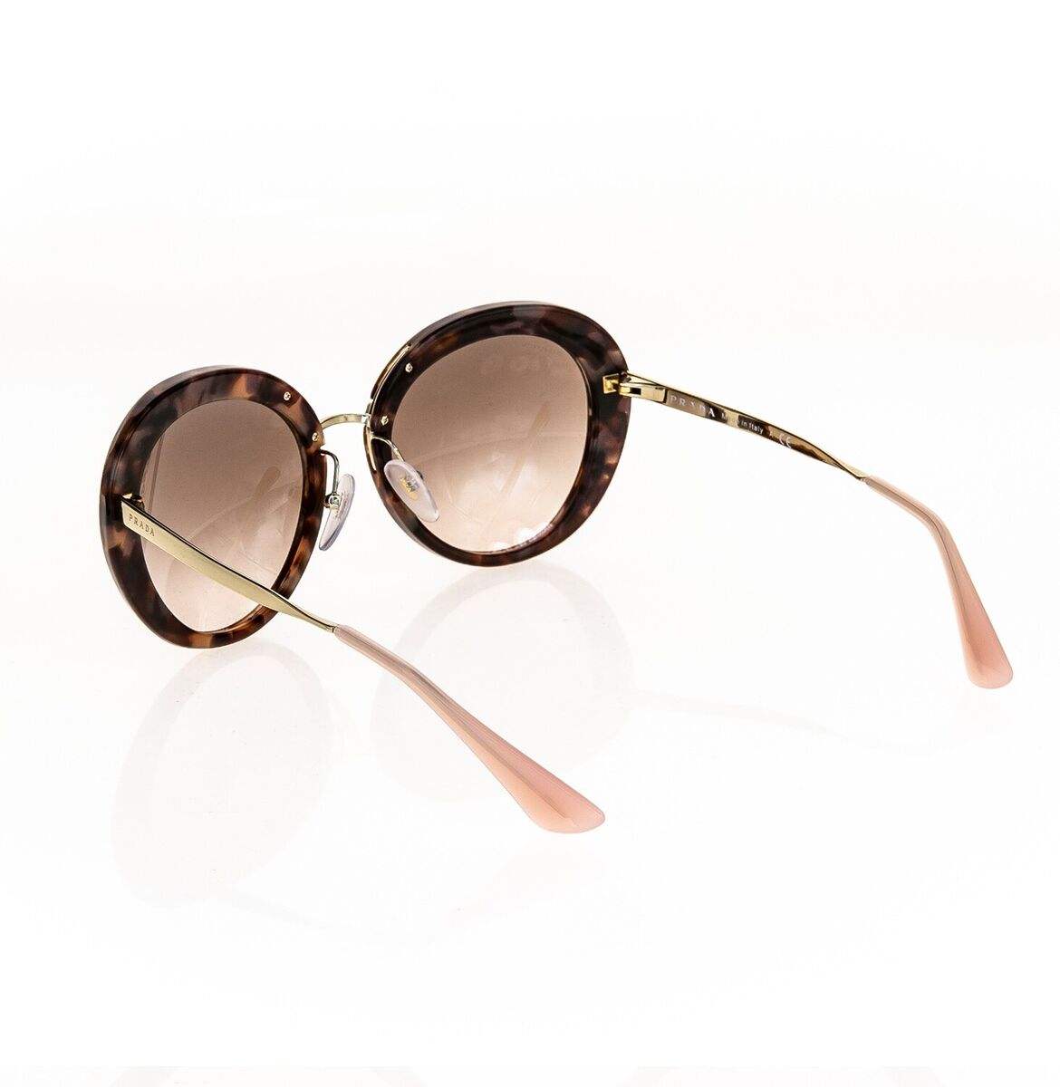 Prada SPR 16Q UAO-3D0 - Spotted Opal Brown-Brown Gradient by Prada for Women - 55-21-135 mm Sunglasses