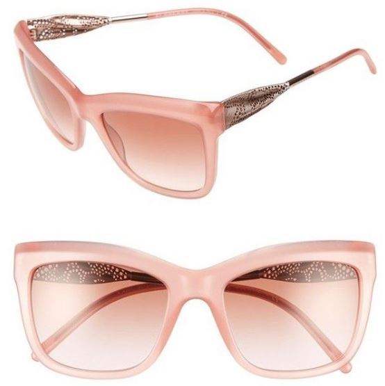 Burberry BE 4207 3573-13 - Opal Pink-Brown Gradient by Burberry - 56-20-140 mm Sunglasses