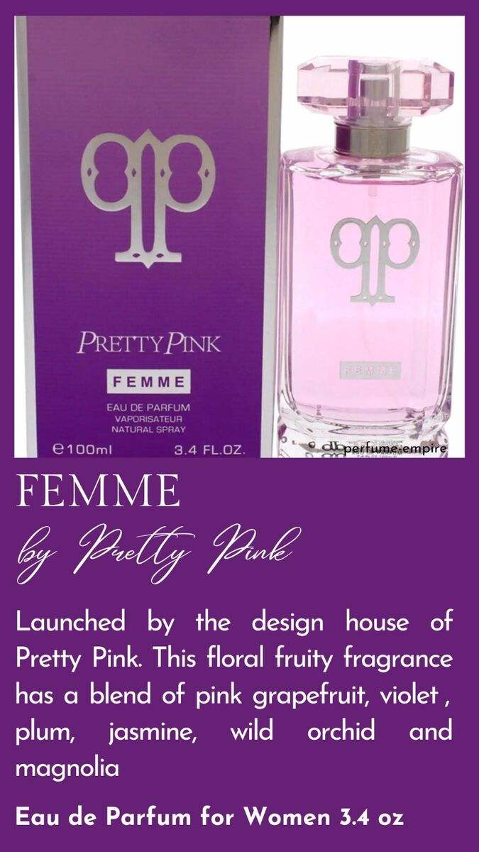 Femme by Pretty Pink for Women - 3.4 oz EDP Spray