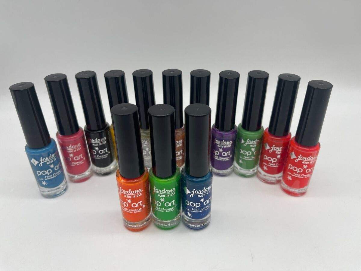 JORDANA Pop Art Nail Design With Precision Brush - The Artist