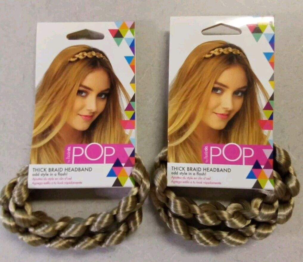 Pop Thick Braid Headband - R14 88H Golden Wheat by Hairdo for Women - 1 Pc Hair Band