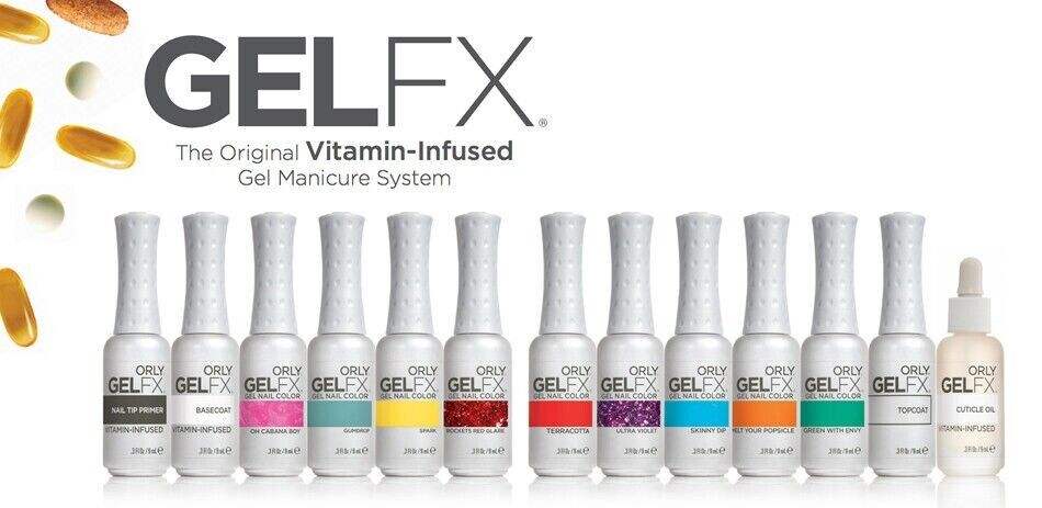 Orly Gelfx Gel Nail Color 0.3 Fl Oz / 9 Ml For The First Time