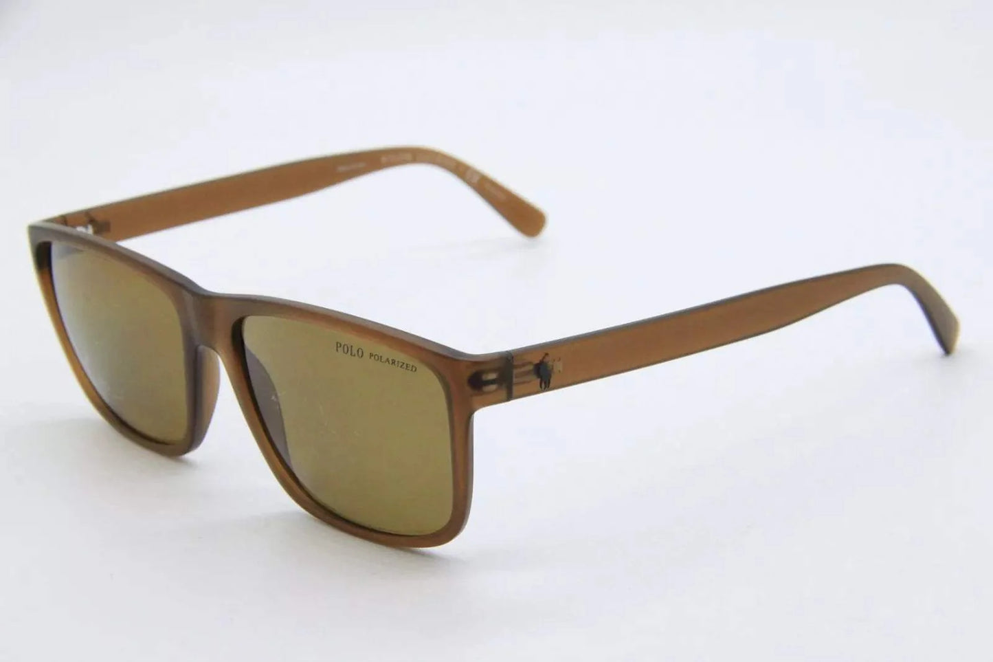 Polo Ralph Lauren PH 4113 560273 - Matte Brown-Brown by Ralph Lauren for Men - 57-16-145 mm Sunglasses