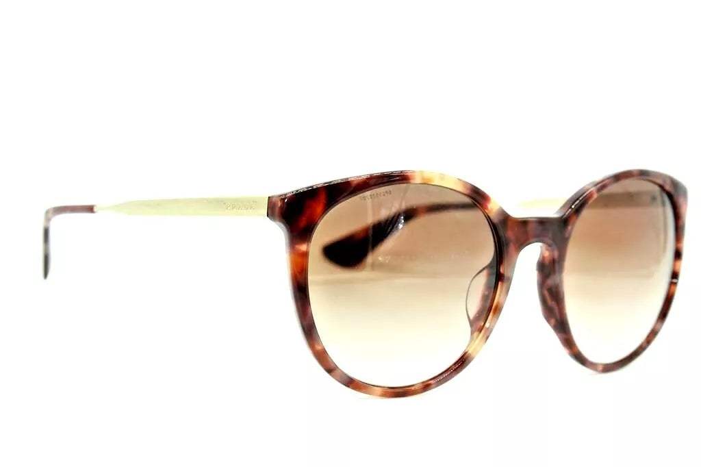 Prada SPR 17S UE0-0A6 - Spotted Brown Pink-Brown Shaded by Prada for Women - 53-21-140 mm Sunglasses