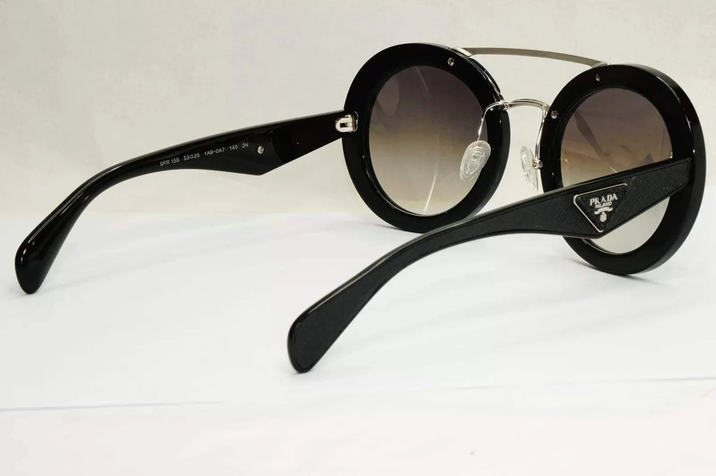 Prada SPR 15S 1AB-0A7 - Black-Grey Gradient by Prada for Women - 53-25-140 mm Sunglasses