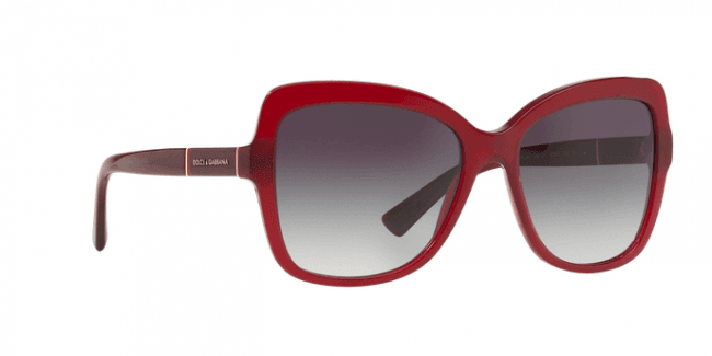 Dolce and Gabbana DG 4244 2681-8G - Opal Red-Grey Gradient by Dolce and Gabbana for Women - 57-17-140 mm Sunglasses