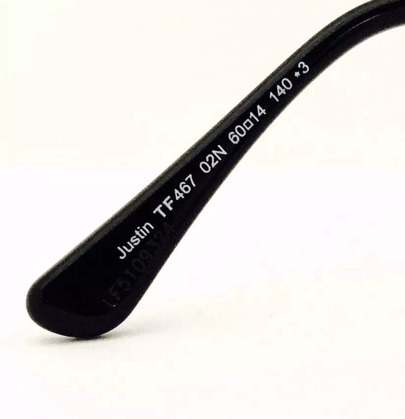 Tom Ford TF467 02N Justing - Matte Black Gold-Green by Tom Ford for Unisex - 60-14-140 mm Sunglasses