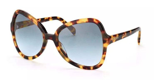 Prada SPR 05S 7S0-4R2 - Medium Havana-Blue Gradient by Prada for Women - 56-19-135 mm Sunglasses