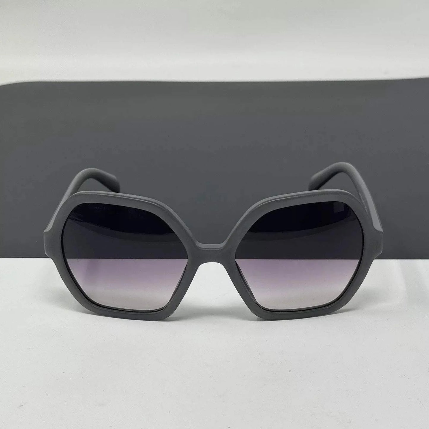 Prada SPR 06S UFG-4W1 - Matte Alluminium Grey-Violet Gradient by Prada for Women - 56-18-135 mm Sunglasses