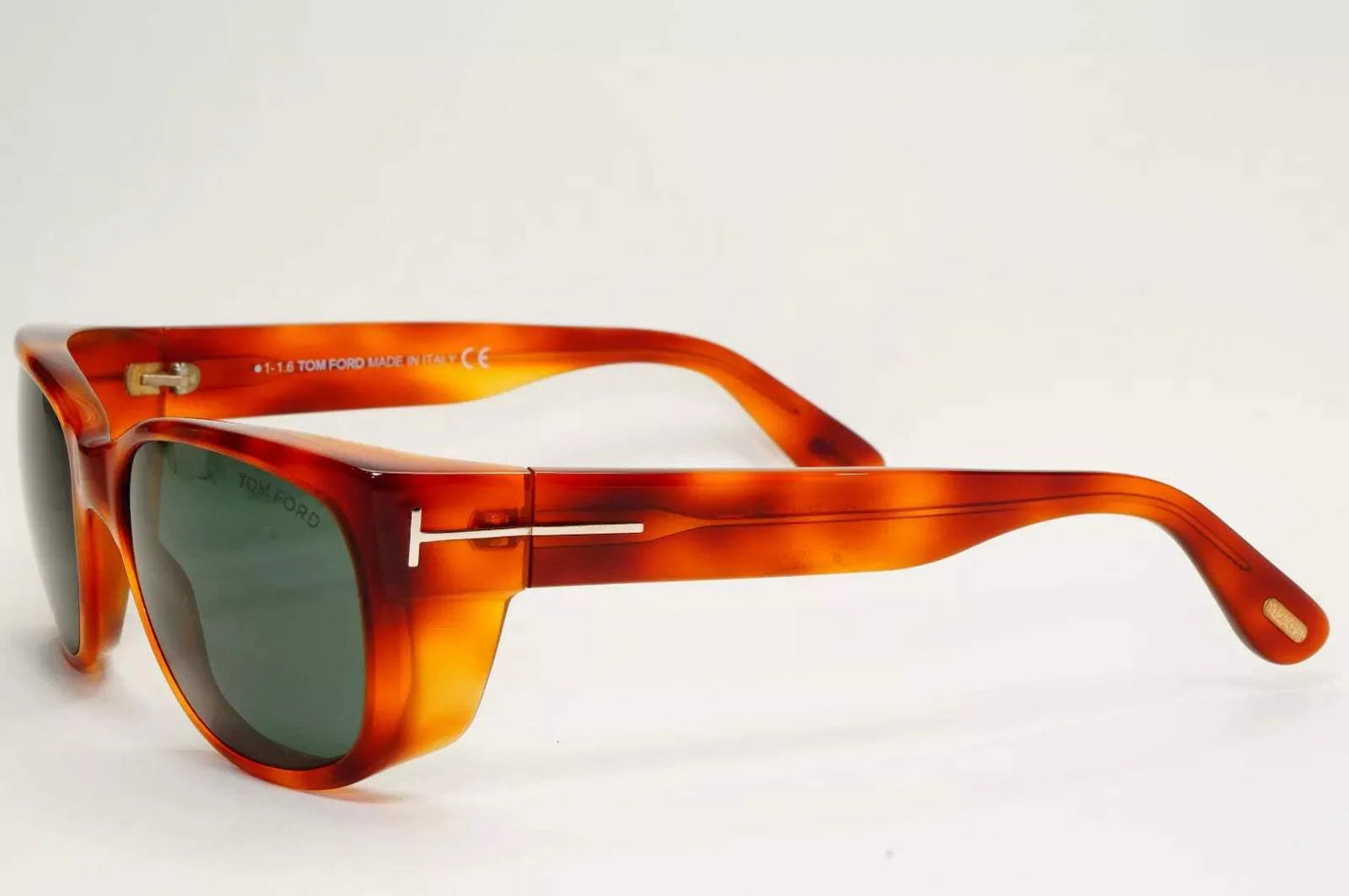 Tom Ford TF441 53N Carson - Blonde Havana-Green by Tom Ford for Men - 56-17-130 mm Sunglasses