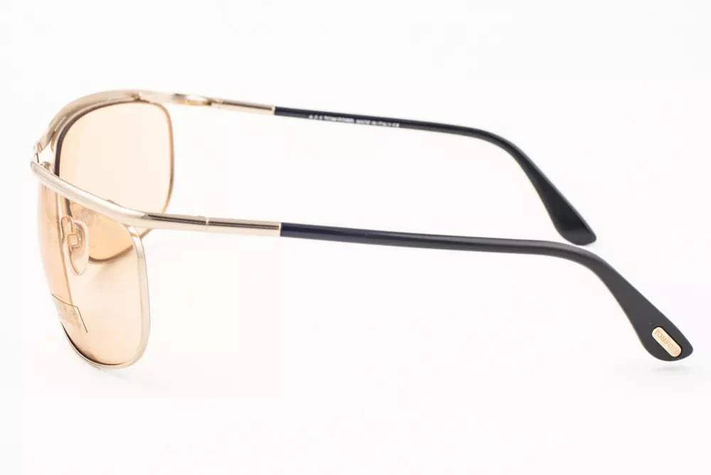 Tom Ford TF418 28E Ryder - Shiny Rose Gold-Brown by Tom Ford for Men - 68-18-125 mm Sunglasses