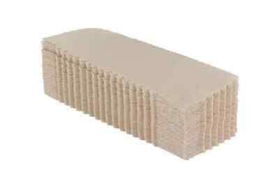 Gigi Small Natural Muslin Strips-100Pk