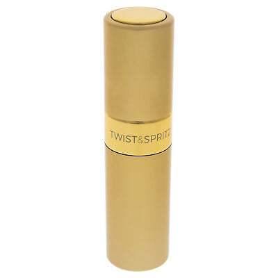 Twist and Spritz Atomiser - Gold by Twist and Spritz for Women - 8 ml Refillable Spray (Empty)