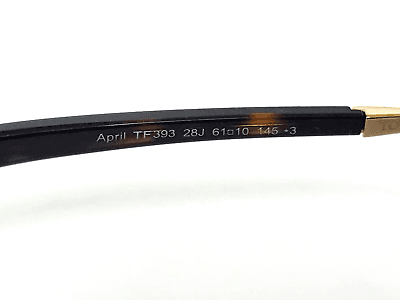 Tom Ford FT0393 April 28J - Rose Gold-Roviex by Tom Ford for Men - 61-10-145 mm Sunglasses