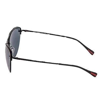 Prada SPS 51R 7AX-5L0 - Black-Light Grey Black by Prada for Women - 59-18-135 mm Sunglasses