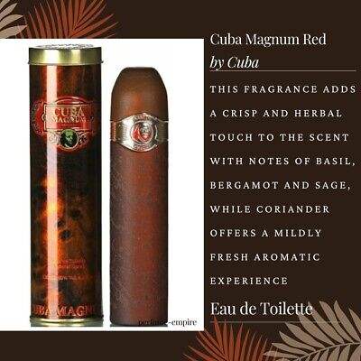 Cuba Red by Cuba for Men - 4.3 oz EDT Spray