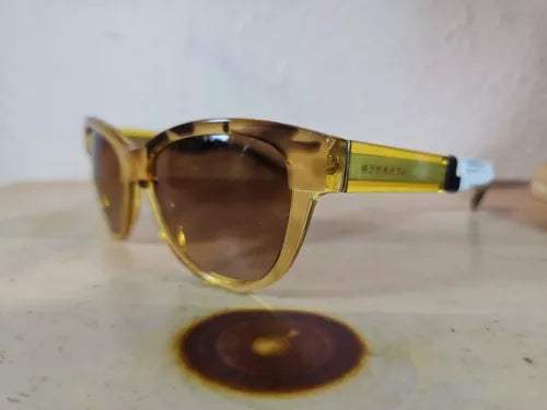 Burberry BE 4206 3562-13 - Transparent Yellow-Brown Gradient by Burberry - 55-17-140 mm Sunglasses