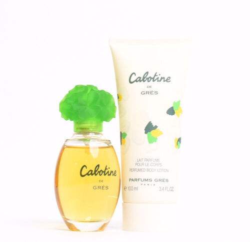 Cabotine by Parfums Gres for Women - 2 Pc Gift Set 3.4oz EDT Spray, 6.8oz Body Lotion