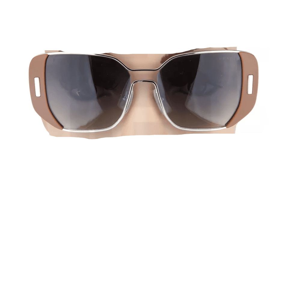 Prada SPR 59S USA-5D1 - Silver-Brown-Grey Gradient by Prada for Women - 54-16-135 mm Sunglasses