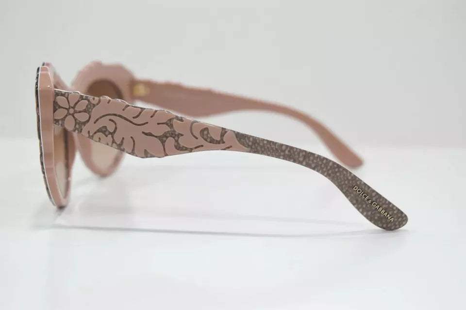 Dolce and Gabbana DG 4267 3001-13 - Top Powder-Texture Tissue-Brown Gradient by Dolce and Gabbana for Women - 53-20-140 mm Sunglasses