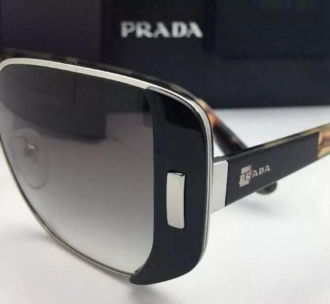 Prada SPR 59S 1AB-OA7 - Black-Grey by Prada for Women - 56-16-135 mm Sunglasses