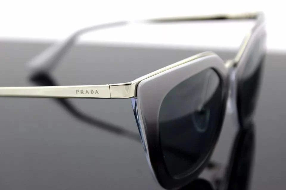 Prada SPR 53S UFV-3C2 - Grey Shaded-Dark Grey by Prada for Women - 52-21-140 mm Sunglasses