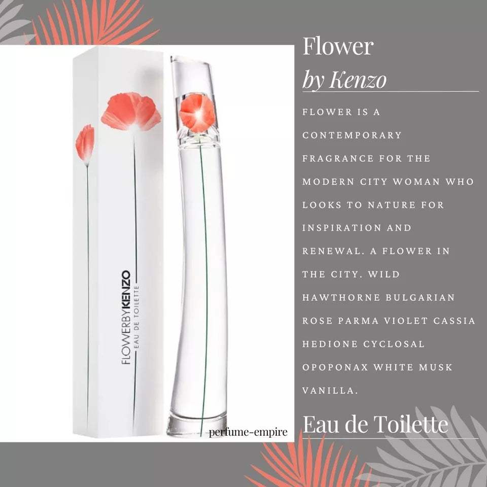 Flower by Kenzo for Women - 3.4 oz EDT Spray