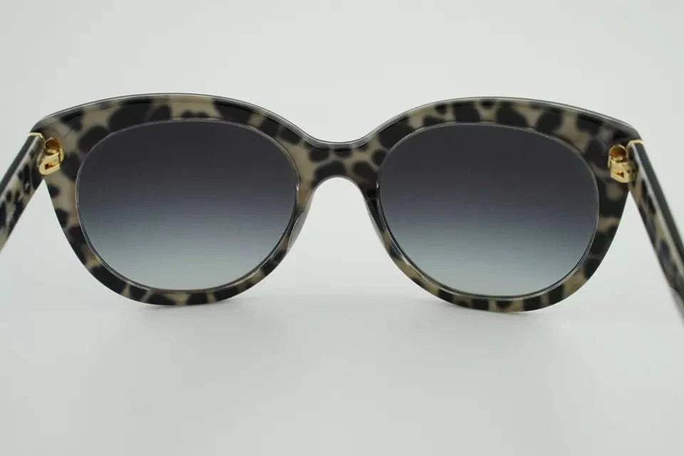 Dolce and Gabbana DG 4259 2857-8G - Top Black On Leo-Grey Gradient by Dolce and Gabbana for Women - 56-20-140 mm Sunglasses