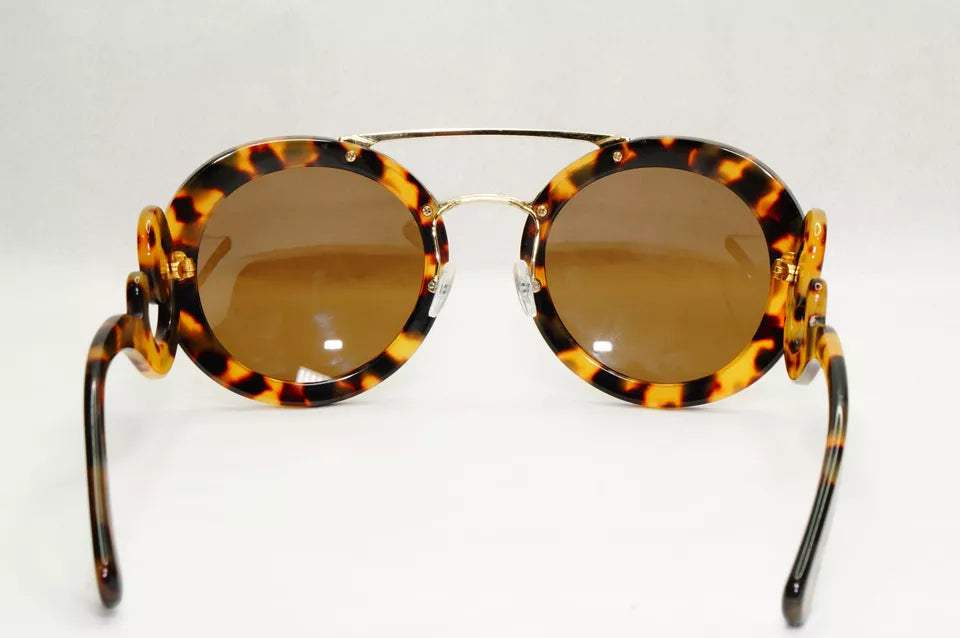 Prada SPR 13S 7S0-0A7 - Medium Havana-Grey Gradient by Prada for Women - 54-25-135 mm Sunglasses