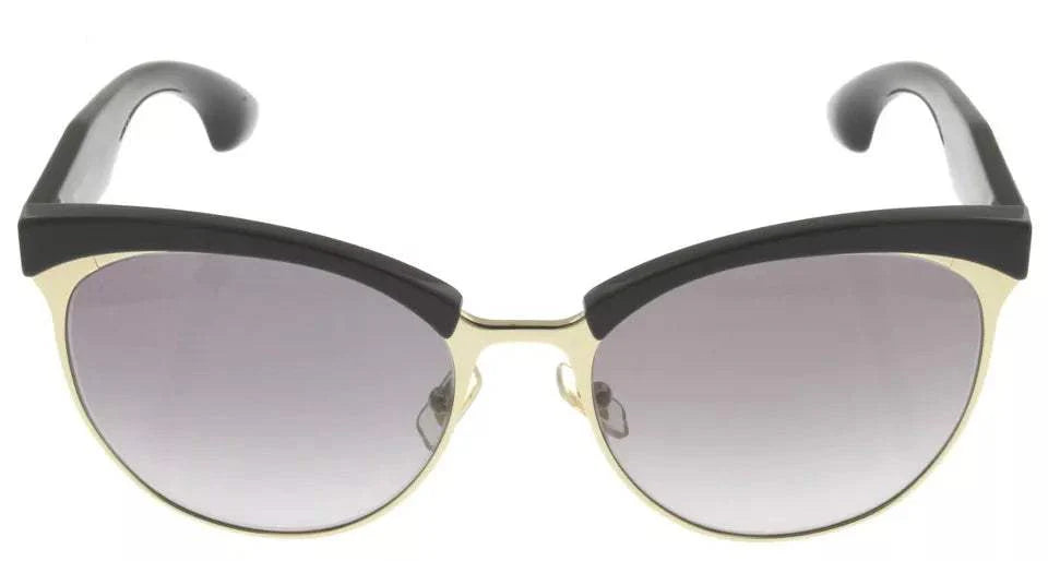 Miu Miu MU 54Q 1AB-3E2 - Black Gold-Grey Gradient by Miu Miu for Women - 56-18-145 mm Sunglasses