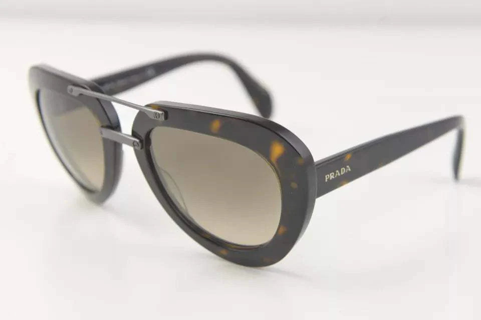 Prada SPR 28R 2AU-3DO - Dark Havana-Light Brown by Prada for Women - 52-22-135 mm Sunglasses