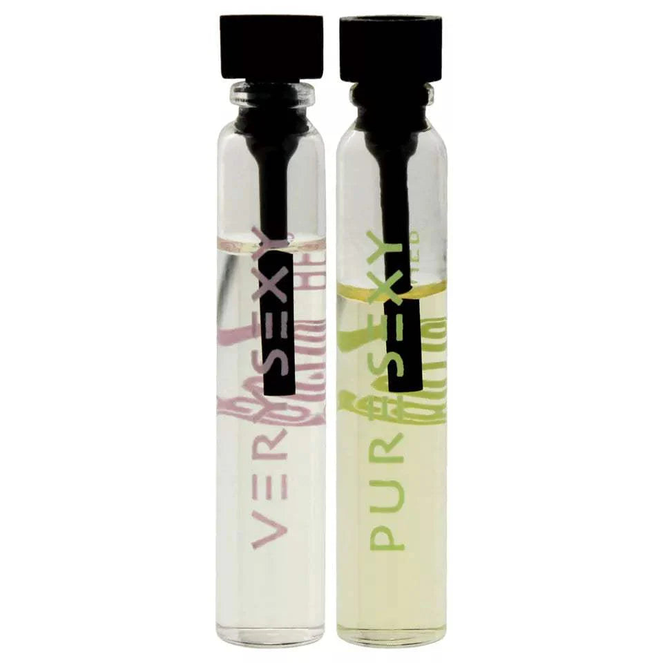 90210 Sexy by Giorgio Beverly Hills for Women - 2 x 2 ml Pure Sexy and Very Sexy EDT Splash Vial (Mini)