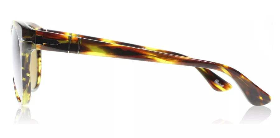 Persol PO3134S 938-33 - Green Striped-Brown by Persol for Women - 51-17-140 mm Sunglasses