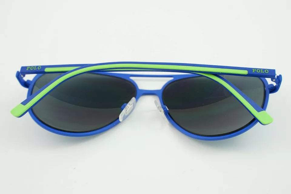 Polo Ralph Lauren PH 3102 9318-55 - Matte Royal Blue-Blue by Ralph Lauren for Men - 59-15-145 mm Sunglasses