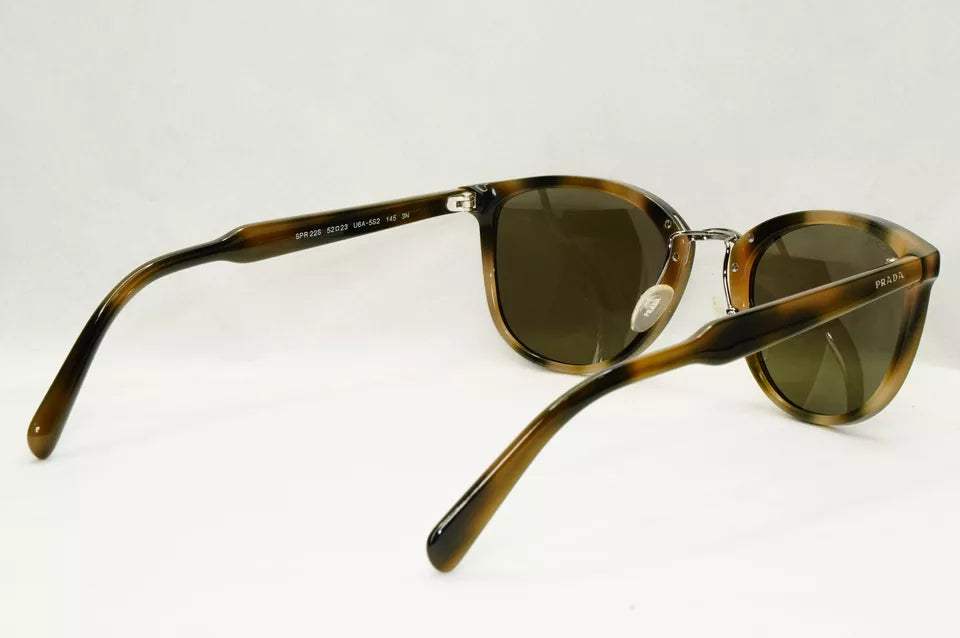 Prada SPR 22S U6A-5S2 - Green Havana-Brown by Prada for Men - 52-23-145 mm Sunglasses