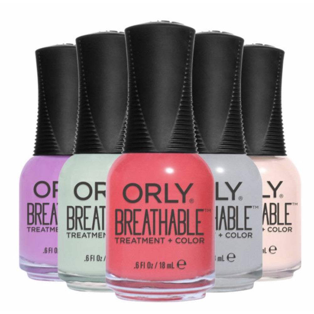 Orly Breathable Treatment & Nail Polish 0.6 Fl Oz Feeling Free