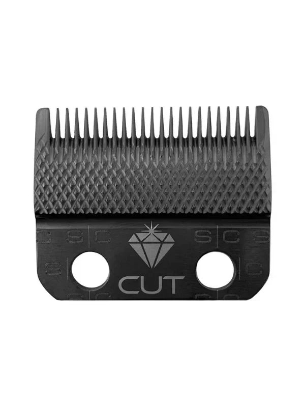 StyleCraft Replacement Diamond Cut Fixed Fade Hair Clipper Blade  with Shallow Tooth 2.0 Moving Cutter Set