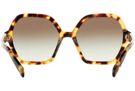 Prada SPR 06S 7S0-4K1 - Medium Havana-Green Gradient Grey by Prada for Women - 56-18-135 mm Sunglasses
