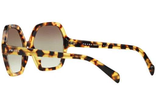 Prada SPR 06S 7S0-4K1 - Medium Havana-Green Gradient Grey by Prada for Women - 56-18-135 mm Sunglasses