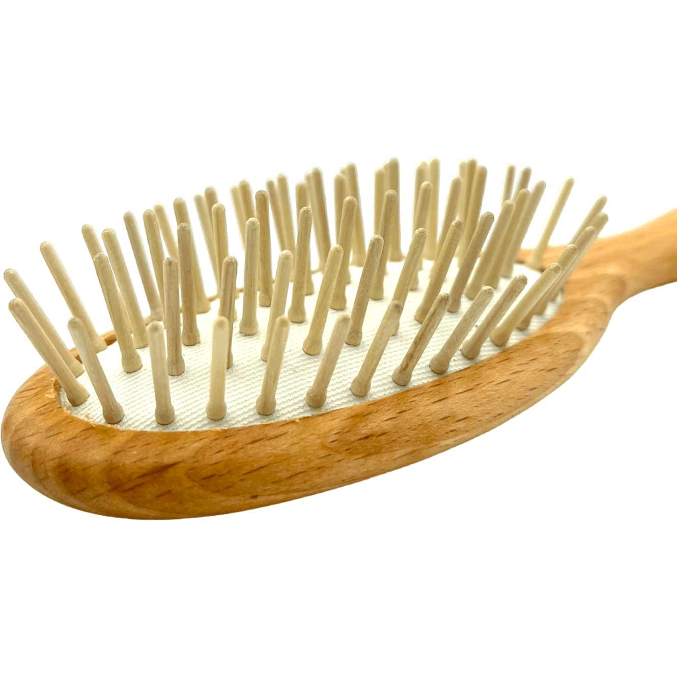 Dural Beech wood rubber cushion hair brush with wooden pins