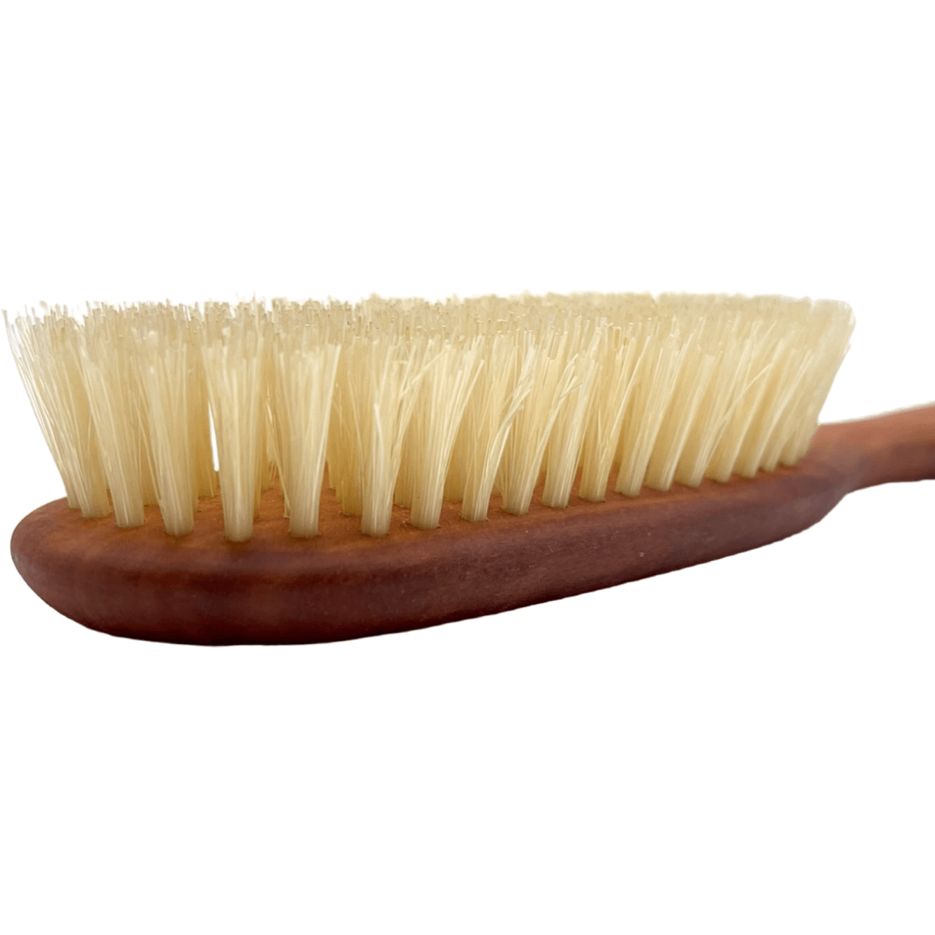 Dural Pear Wood big oval hair brush with natural bristles
